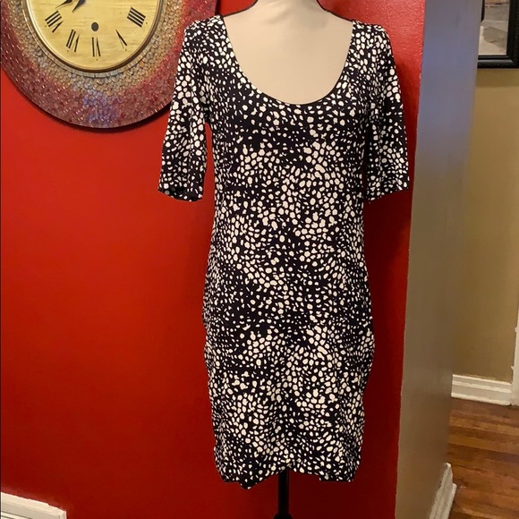 Basic H&M Dress Medium NWT - Black and White - Picture 1 of 5